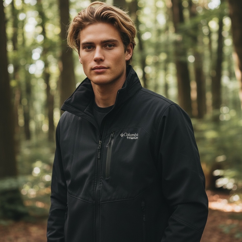 Columbia Men's Black Performance Jacket